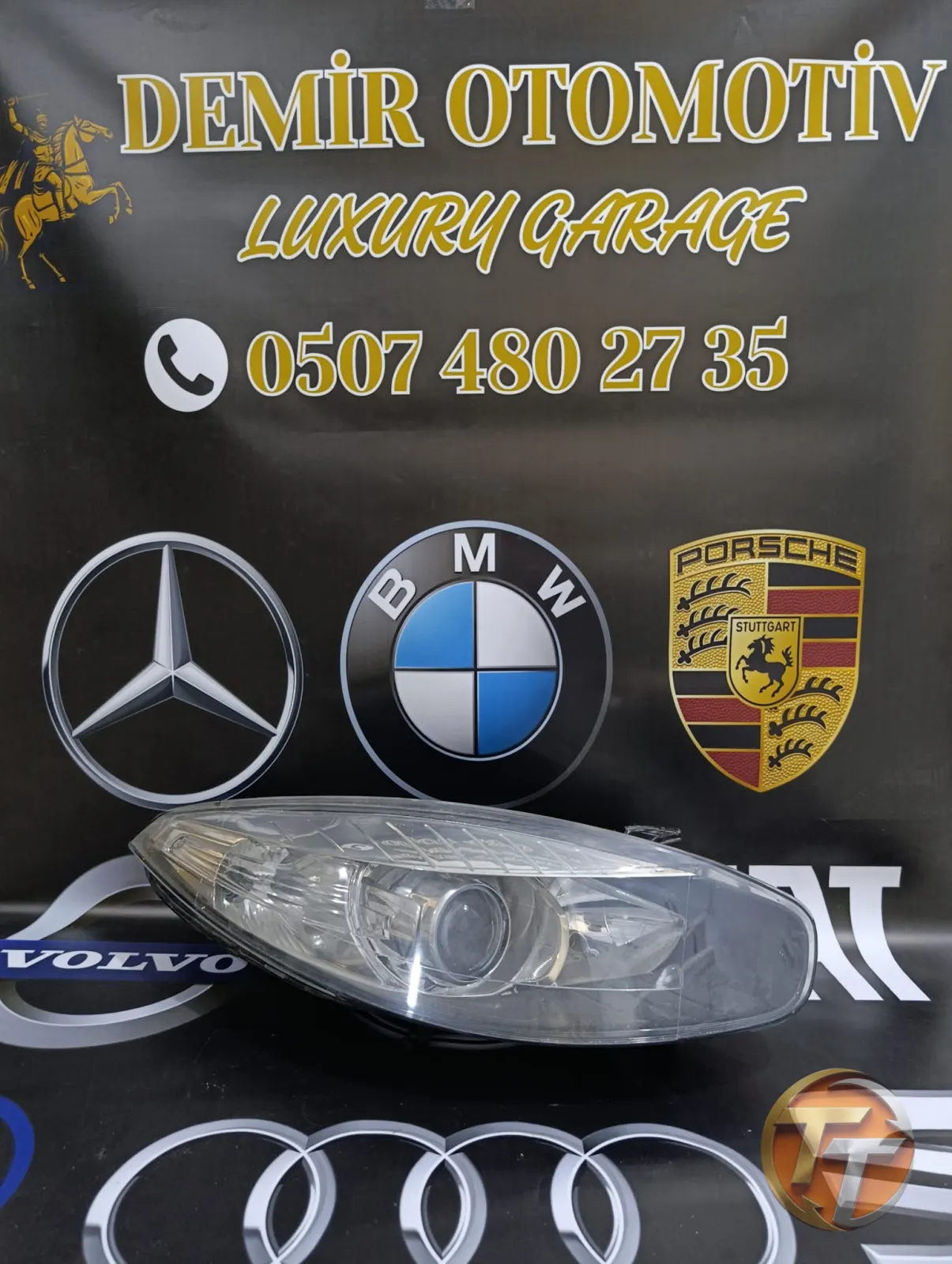RENAULT FLUENCE SAĞ FAR MERCEKLİ DÜZ