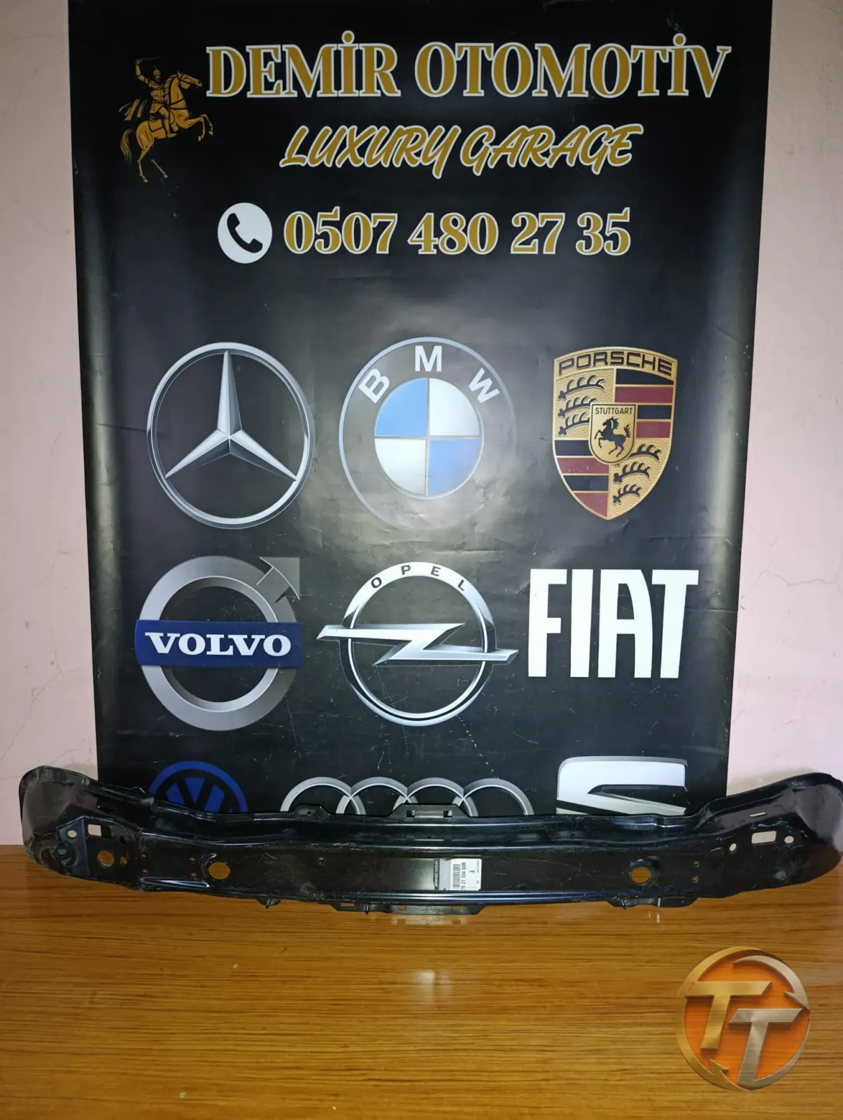 RENAULT SYMBOL SANDERO LOGAN ÖN TAMPON DEMİRİ SIFIR ORJİNAL 752103495R