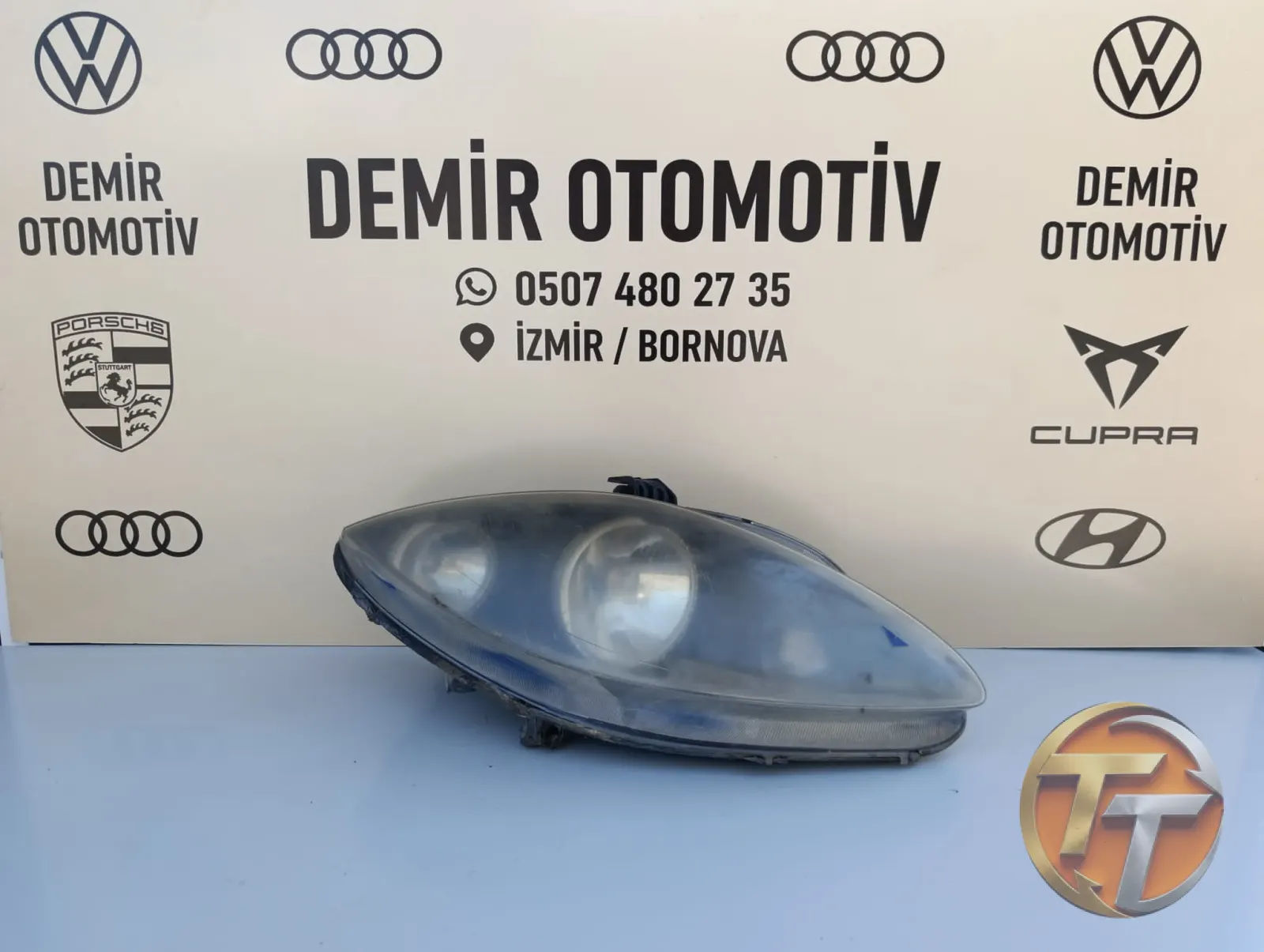 SEAT ALTEA SAĞ ÖN FAR ORJİNAL ÇIKMA 2004-2009
