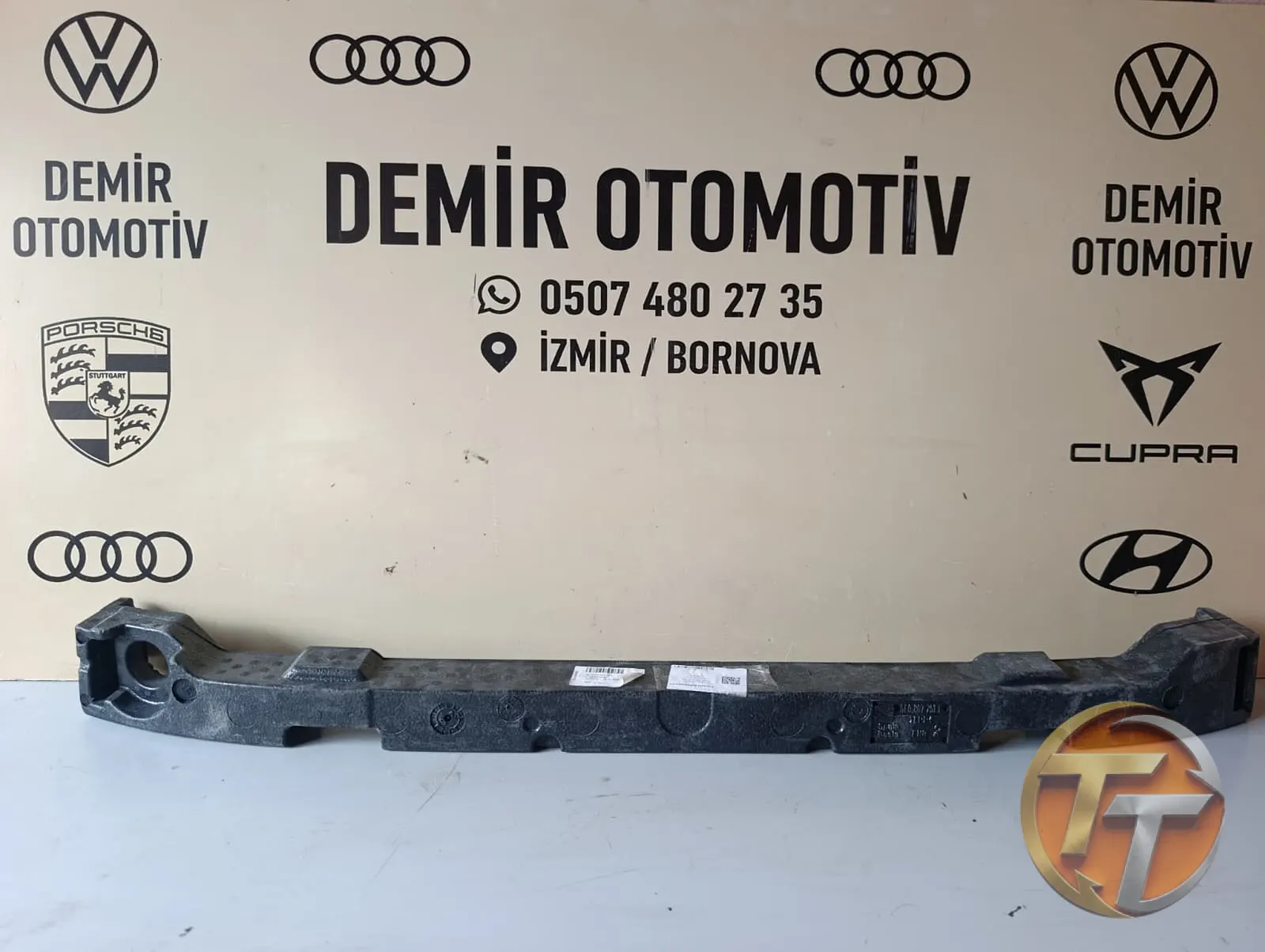 SEAT LEON ÖN TAMPON DARBE EMİCİ KÖPÜĞÜ ORJİNAL SIFIR 2013-2020 5F0807251F