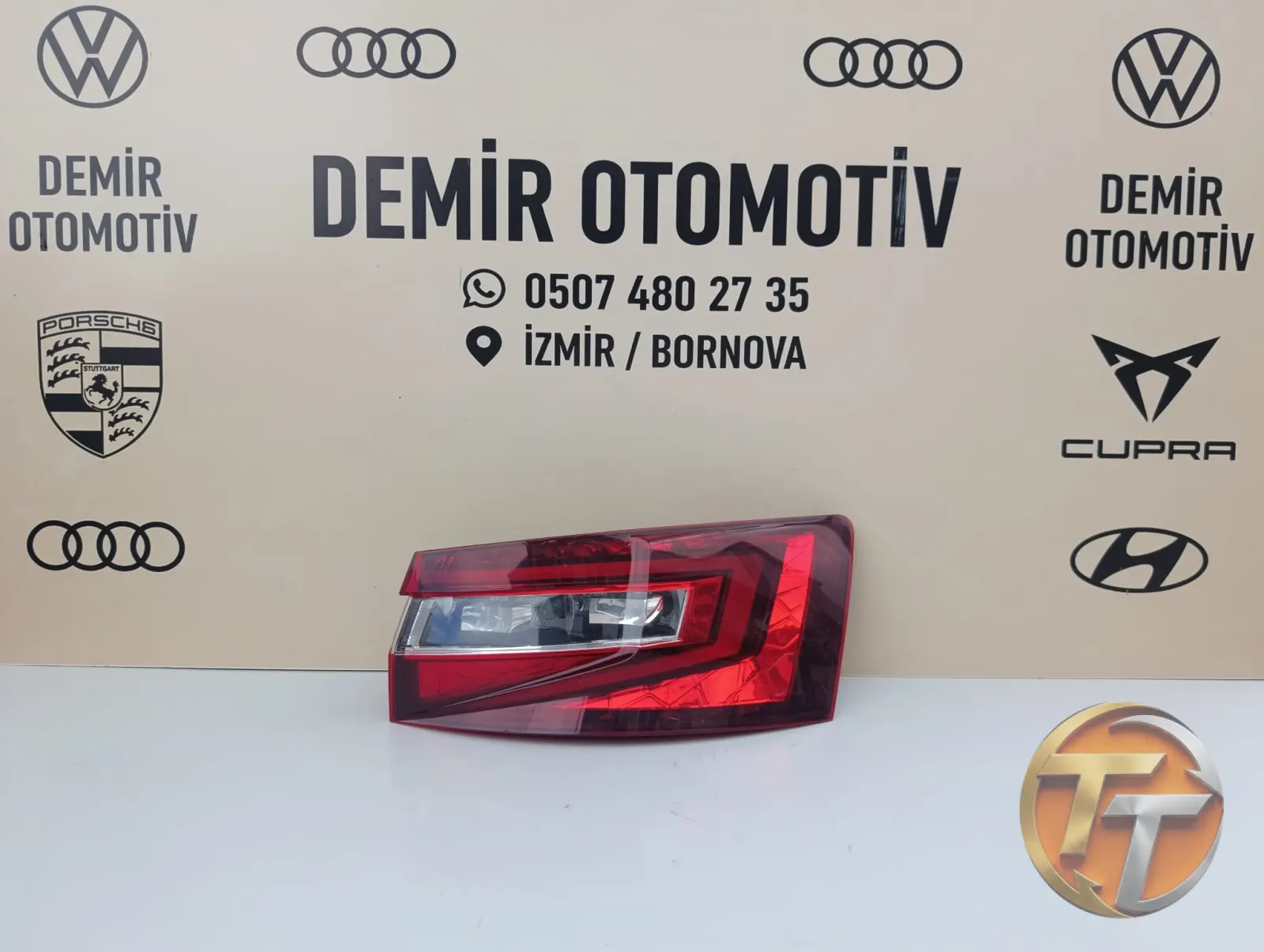 SKODA SUPERB SAĞ DIŞ STOP ORJİNAL ÇIKMA 2016-2020 3V5945208
