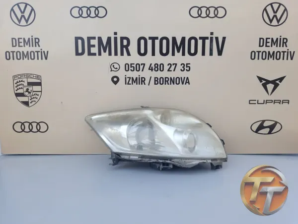 TOYOTA AURİS SAĞ FAR ORJİNAL ÇIKMA 2007-2009