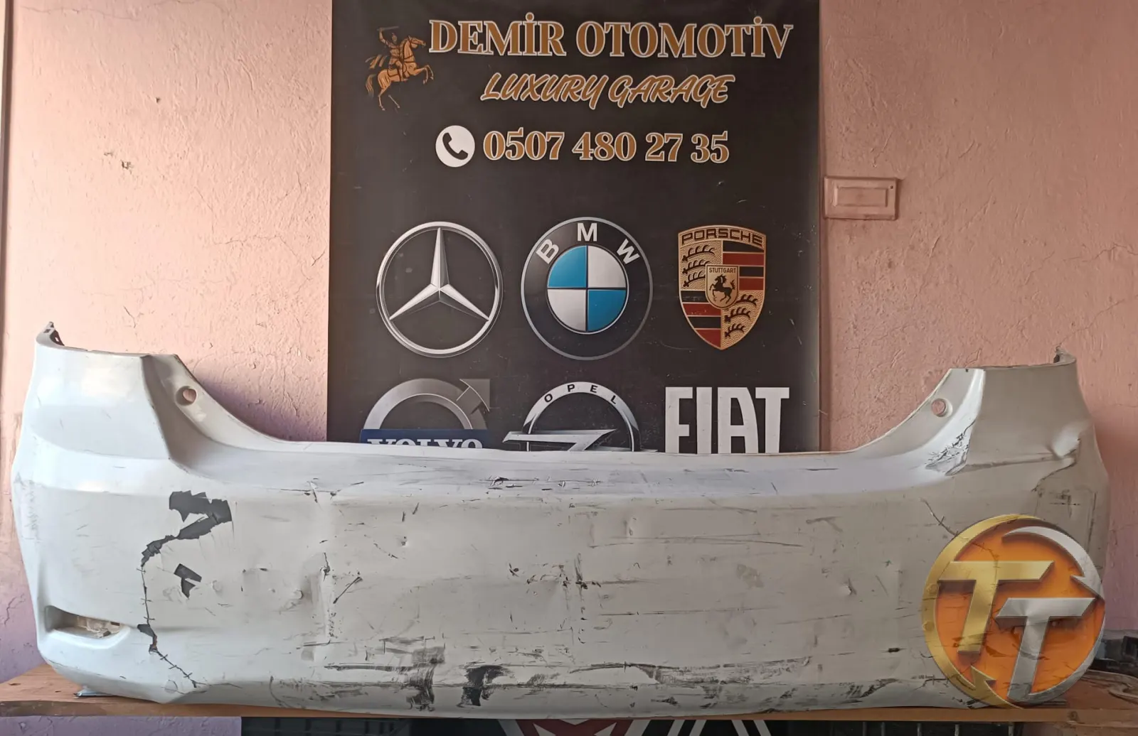 TOYOTA COROLLA 2011-2013 ARKA TAMPON ÇIKMA ORJİNAL 52159-02630