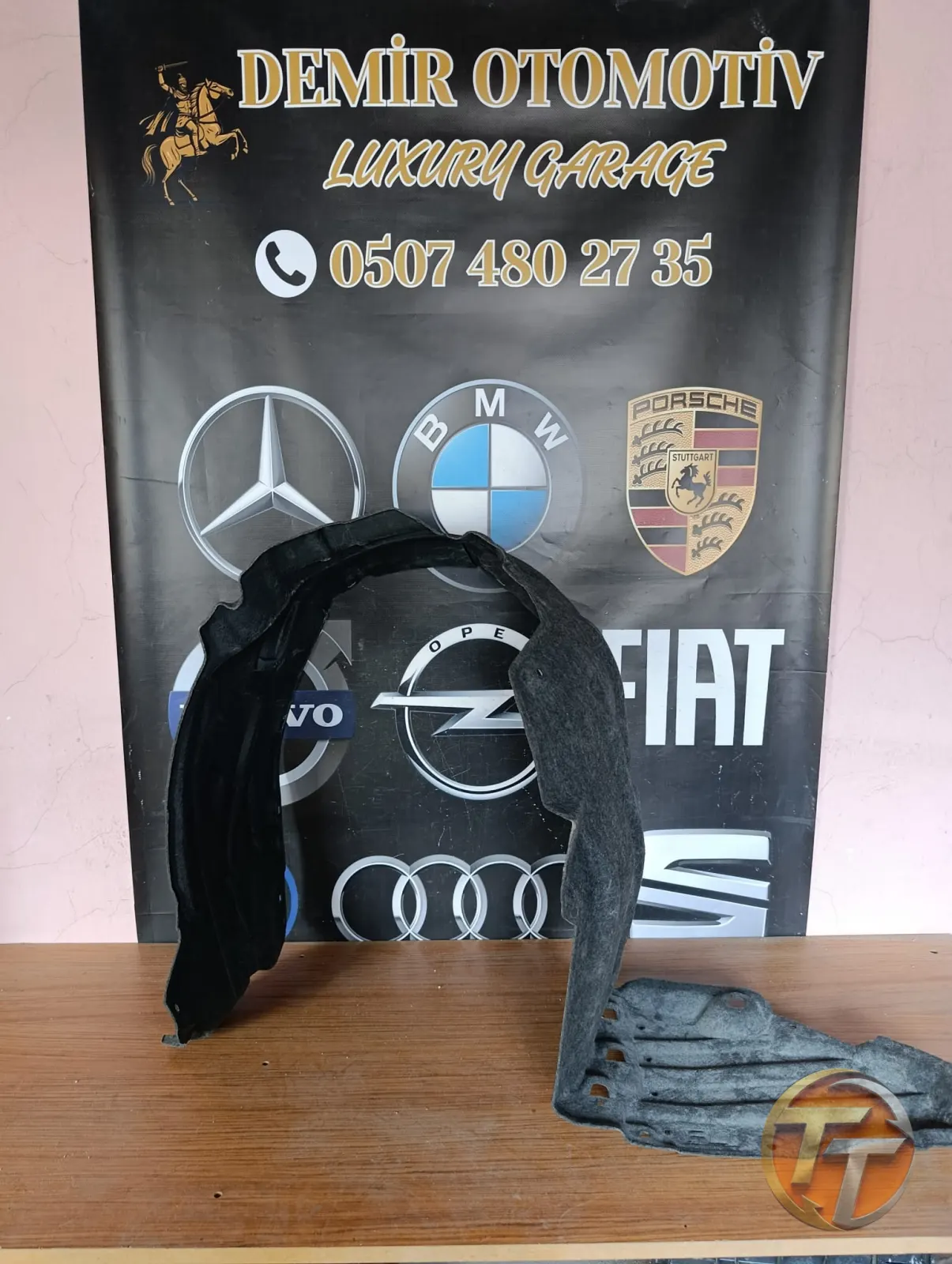 TOYOTA COROLLA SOL ÖN ÇAMURLUK DAVLUMBAZI KEÇE SIFIR ORJİNAL 53876-02770