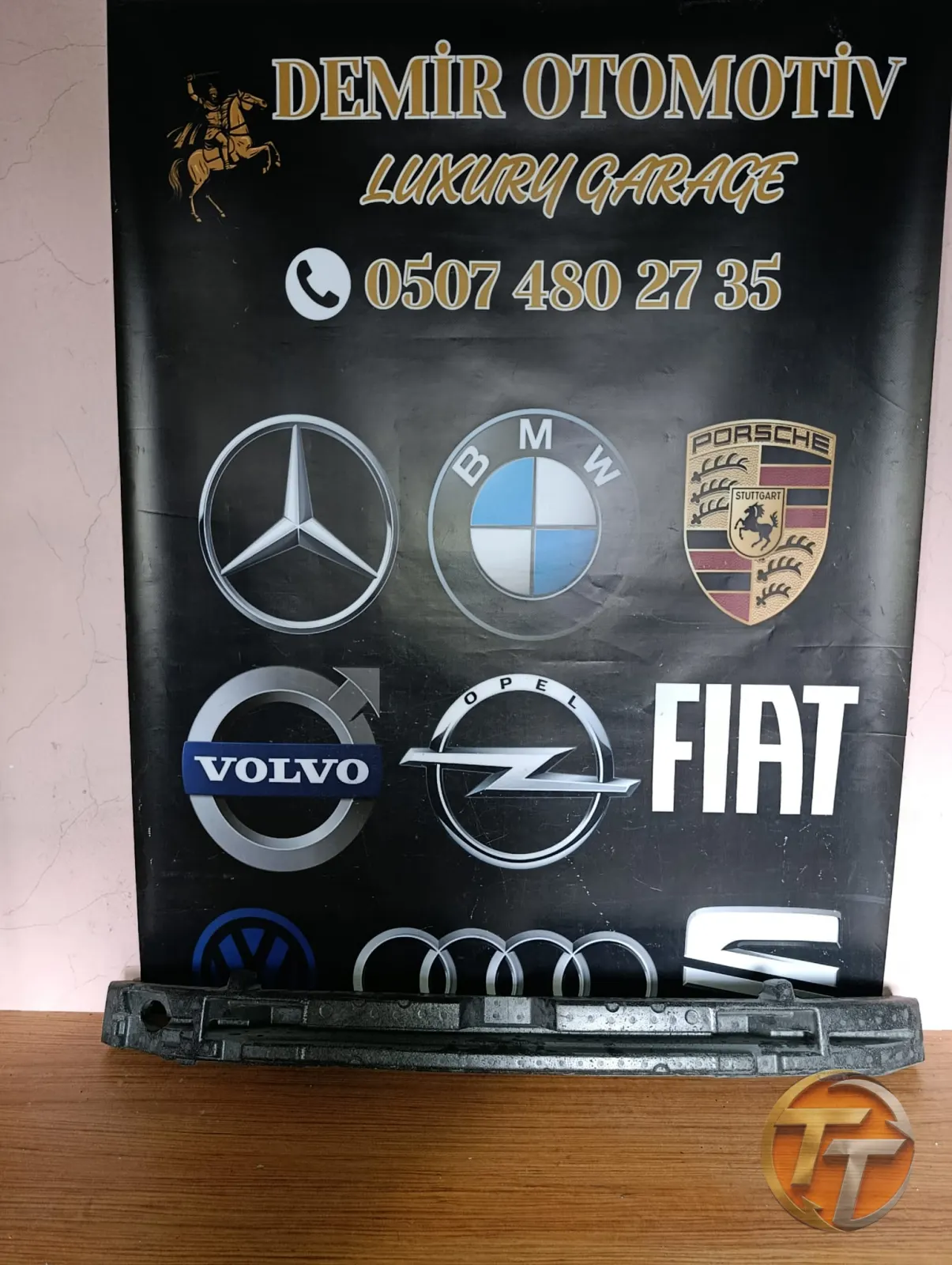 VOLKSWAGEN GOLF 7 ÖN TAMPON DARBE EMİCİ SIFIR ORJİNAL 5G0807248G