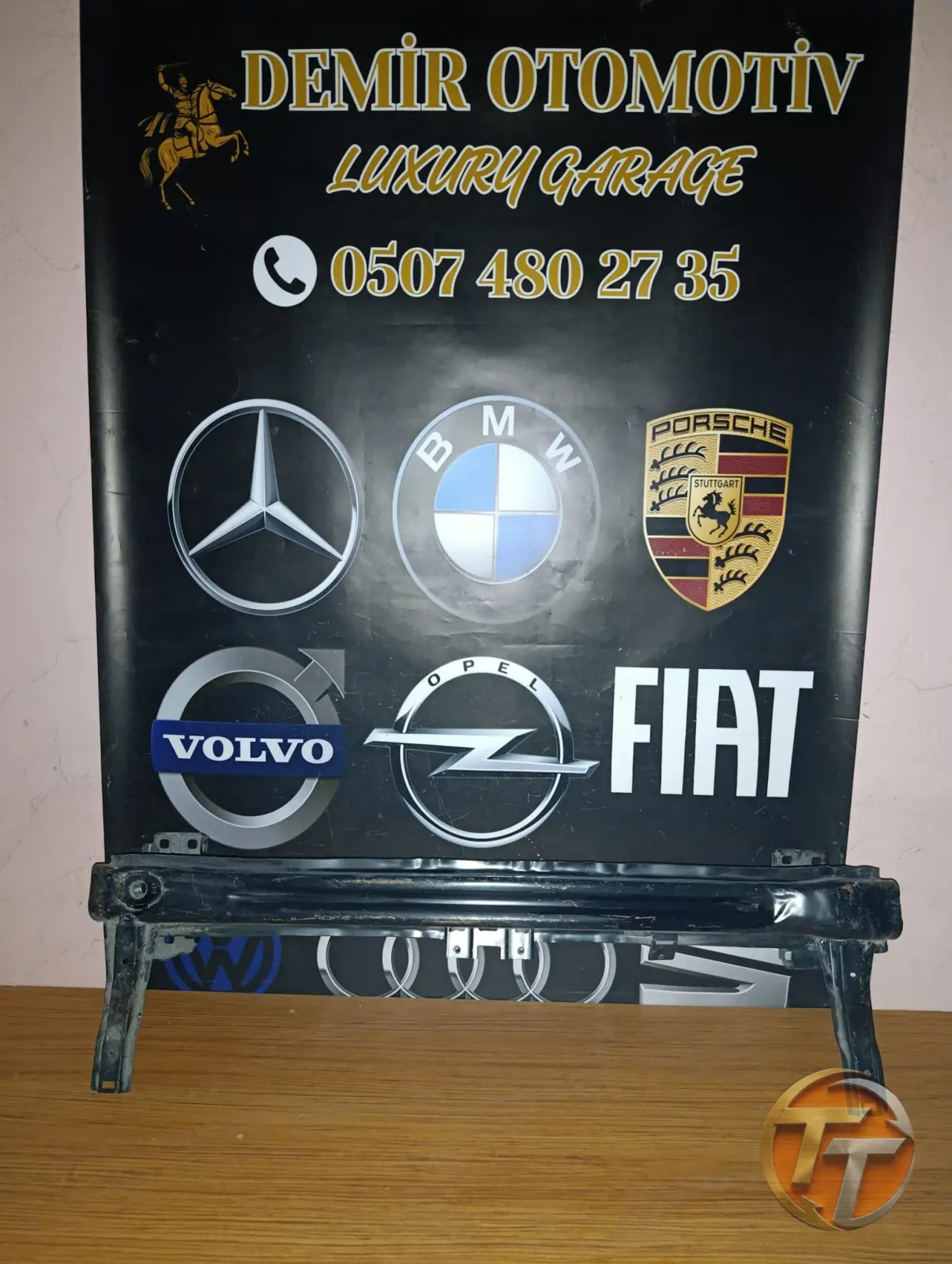 VOLKSWAGEN POLO ÖN TAMPON DEMİRİ 2014-2017 6C0807109A