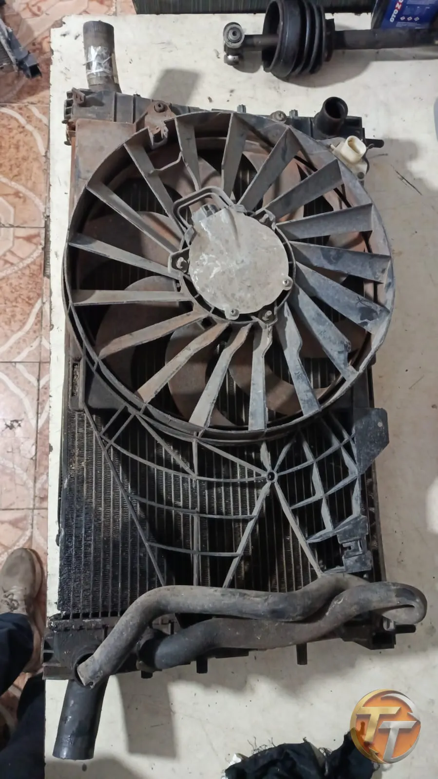 Fiat linea radyatör takımı