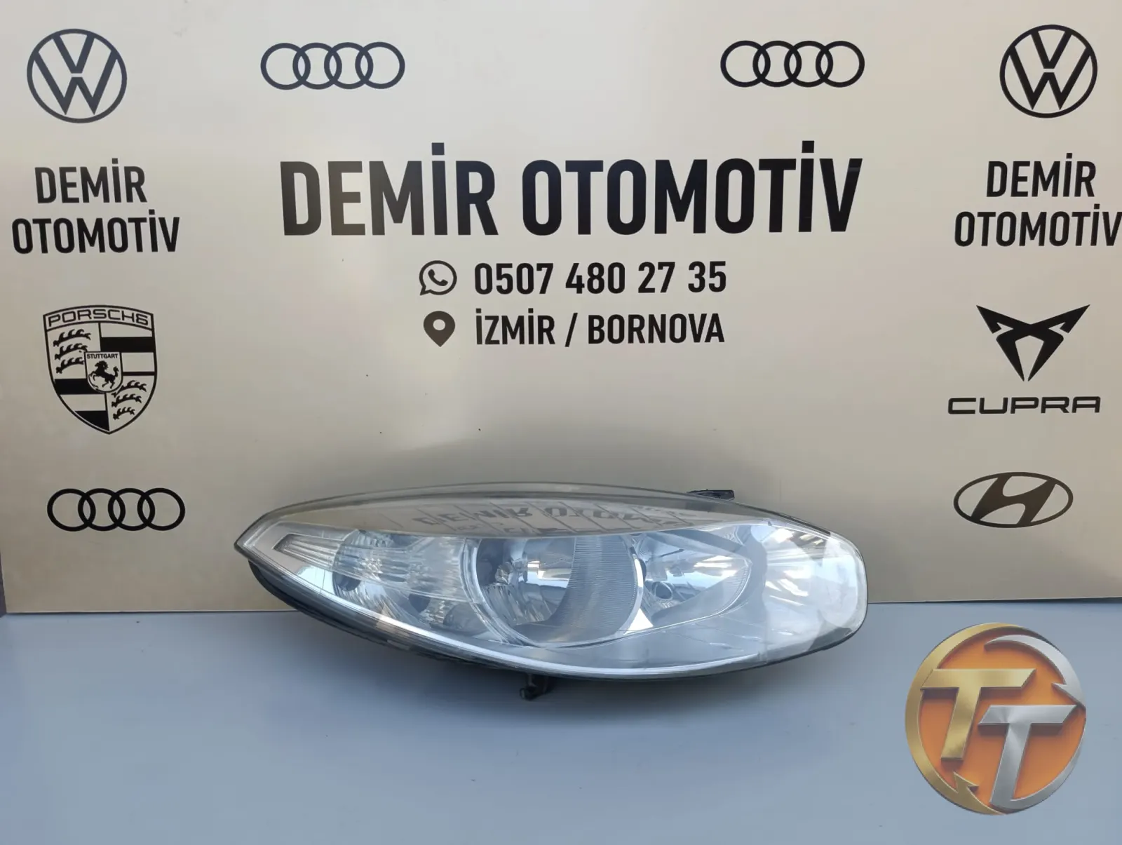 RENAULT FLUENCE SAĞ ÖN FAR ORJİNAL ÇIKMA 2010-2016