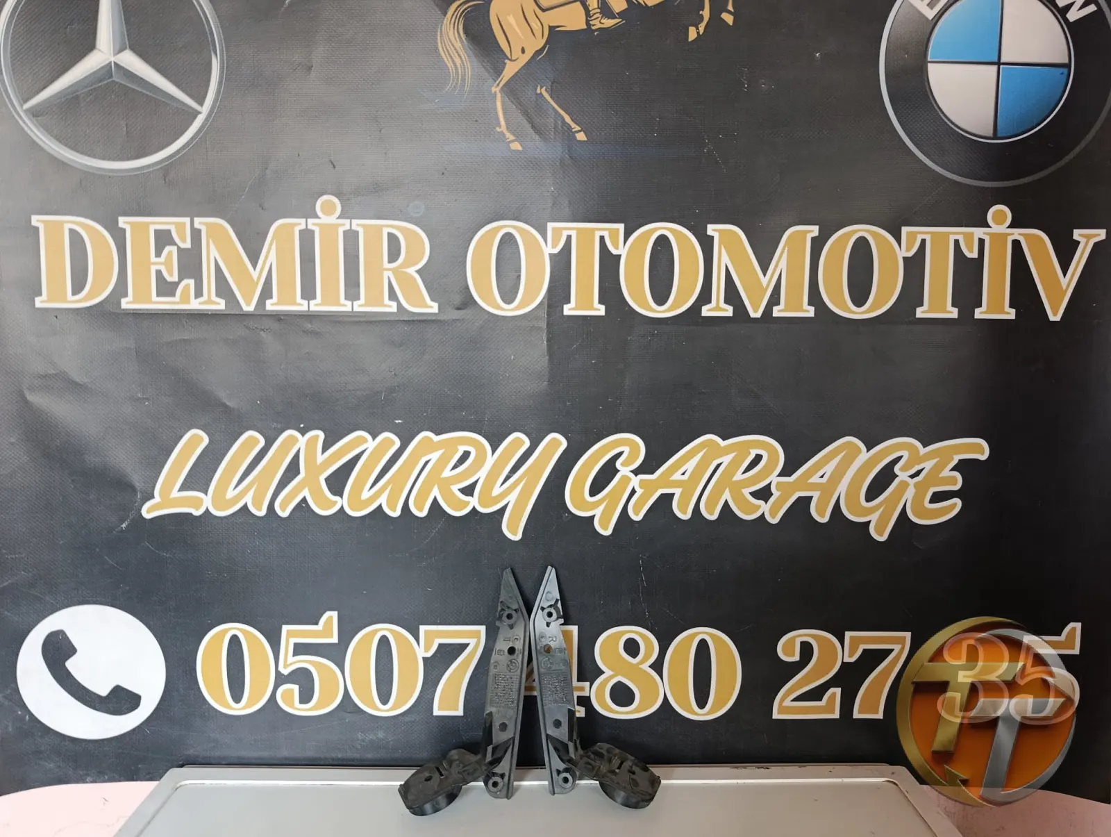 BMW E90 SAĞ SOL ÖN TAMPON BRAKETİ SIFIR ORJİNAL 7058447 7058448