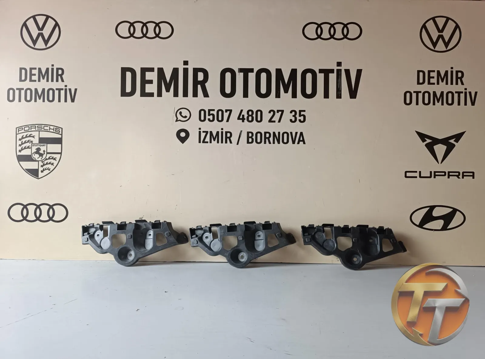 DACİA SANDERO 2012-2021 SOL ARKA TAMPON BRAKETİ SIFIR ORJİNAL 850450798R