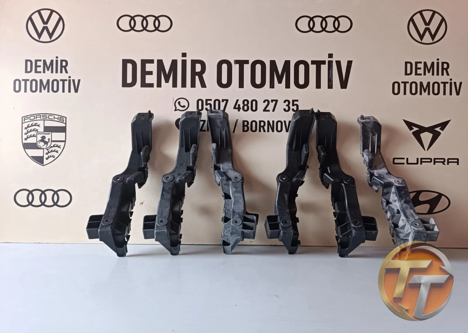 FİAT EGEA SAĞ SOL ARKA TAMPON BRAKETİ SIFIR ORJ 52080634 52080633