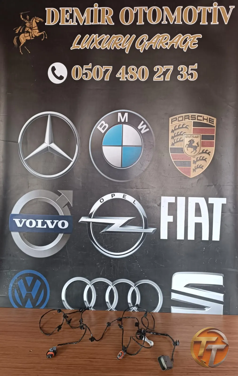 FORD FOCUS 3 ÖN TAMPON PARK SENSÖR TESİSATI F1ET-15K867-ABF SIFIR ORJİNAL