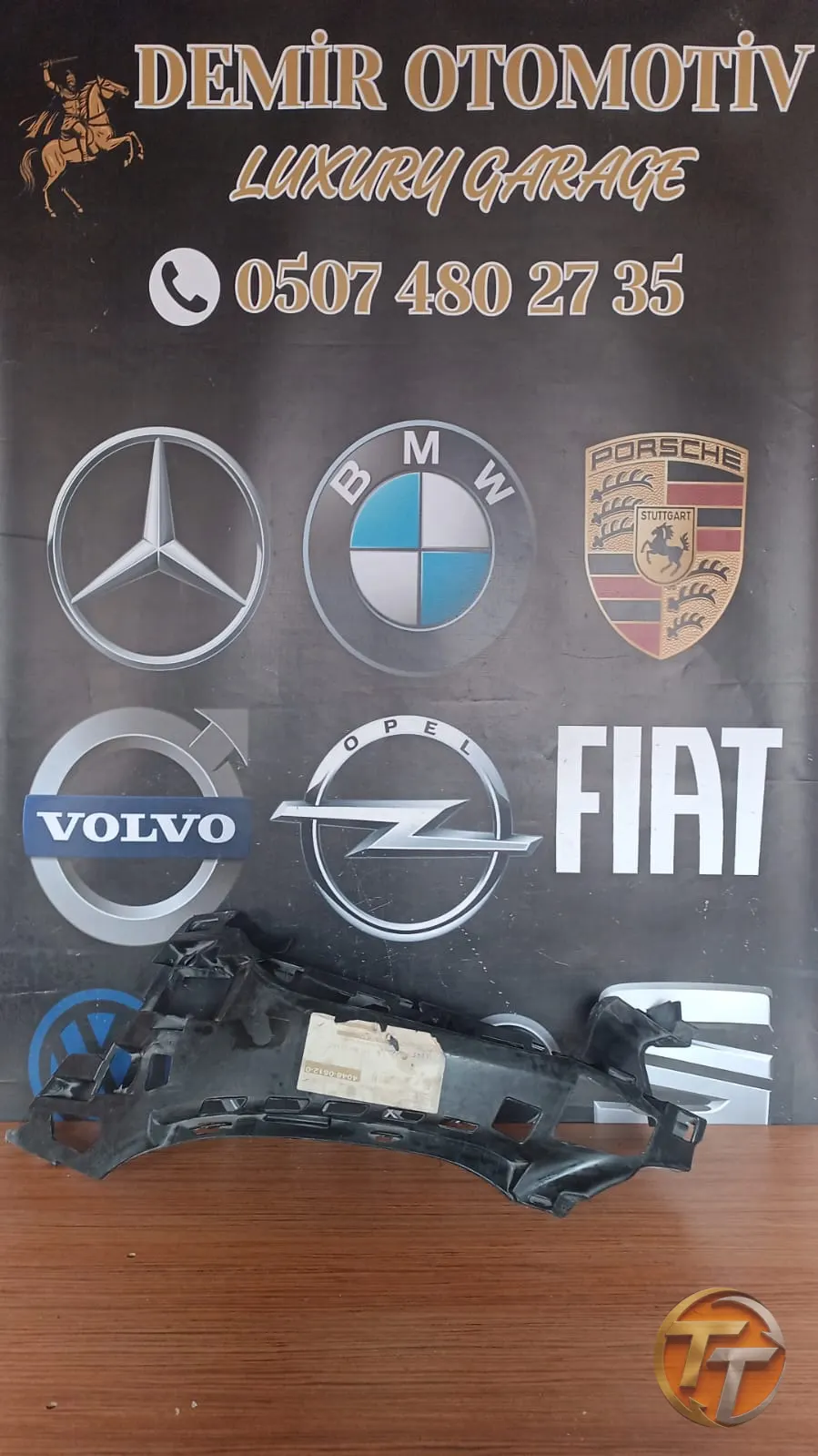 MERCEDES SOL ÖN TAMPON BRAKETİ ORJİNAL A2138850965