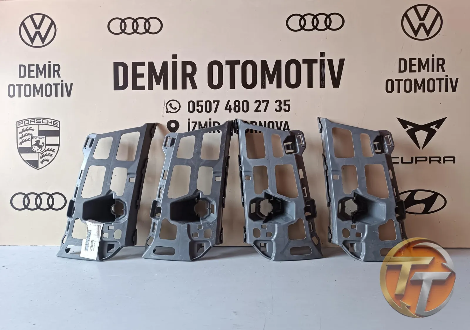 OCTAVİA 2020-24 SAĞ SOL ÖN TAMPON BRAKETİ SIFIR ORJ 5E3807056 5E3807055