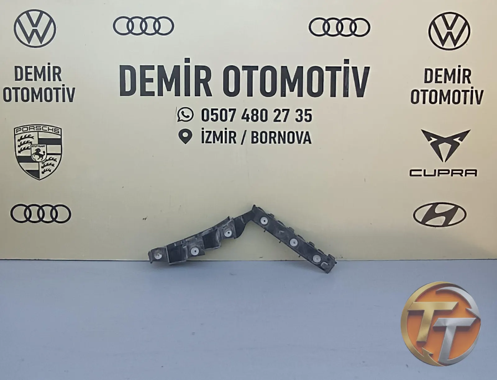 OPEL ASTRA H HATCHBACK SOL ARKA TAMPON BRAKETİ ORJİNAL 24460358