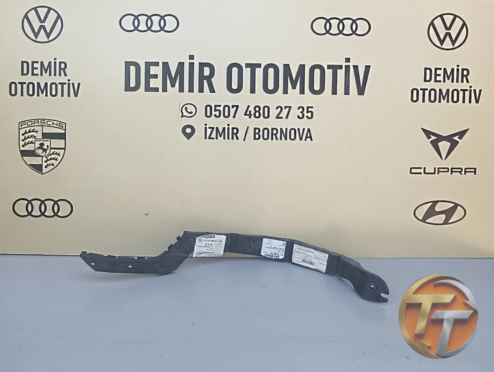 OPEL ASTRA H SEDAN SAĞ ARKA TAMPON BRAKETİ SIFIR ORJİNAL 93306735