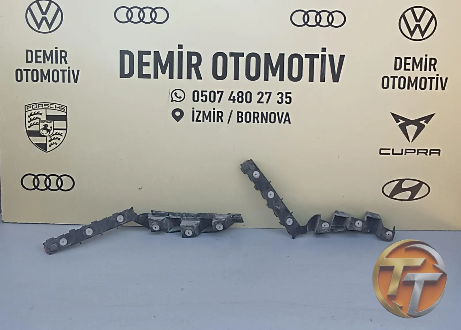 OPEL CORSA D SAĞ SOL ARKA TAMPON BRAKETİ 13179903 13179904