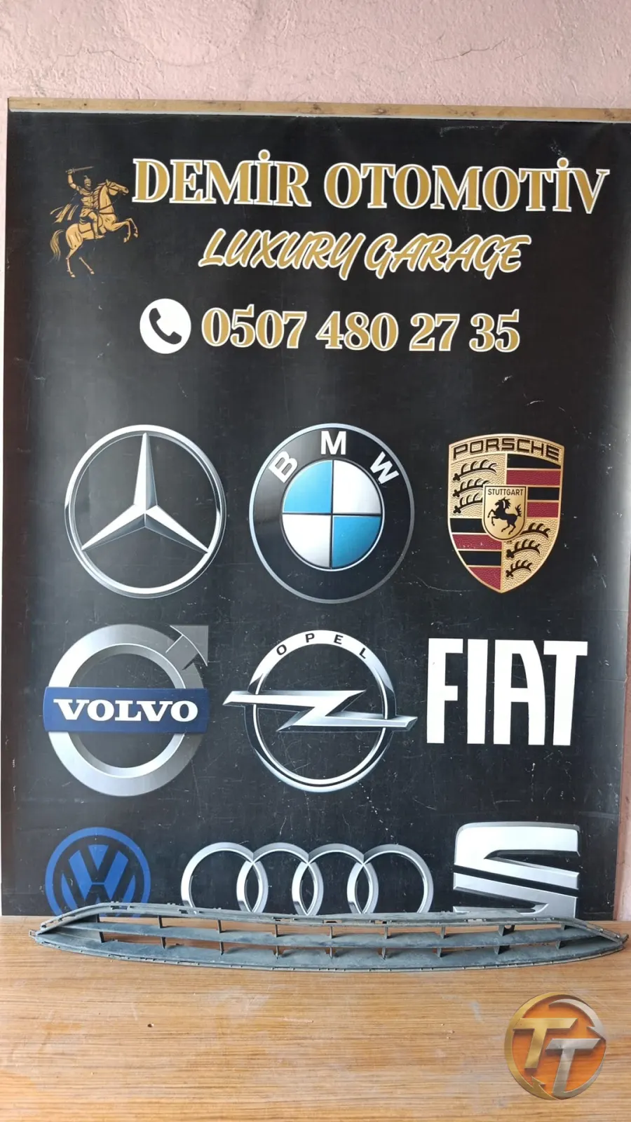 OPEL CORSA E ÖN TAMPON ALT IZGARA 13432002