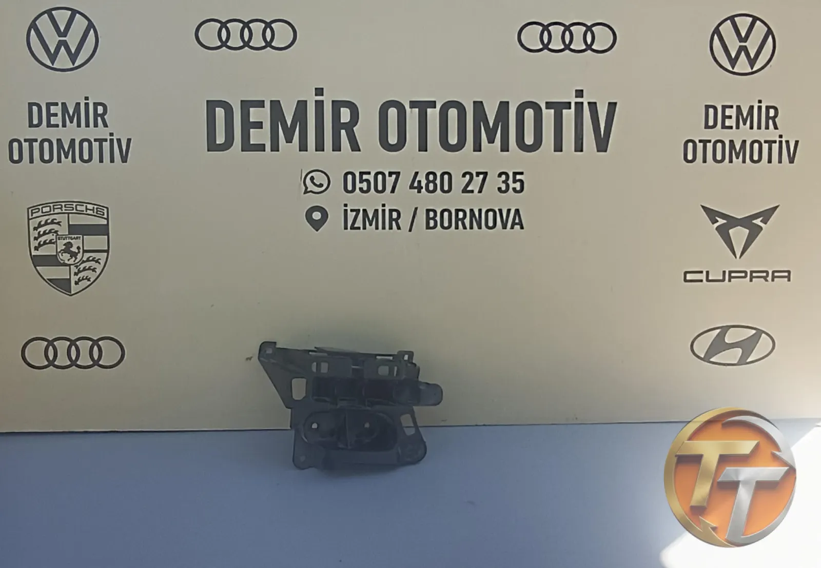 OPEL CORSA F SOL ARKA TAMPON ALT BRAKETİ SIFIR ORJİNAL 9829333580