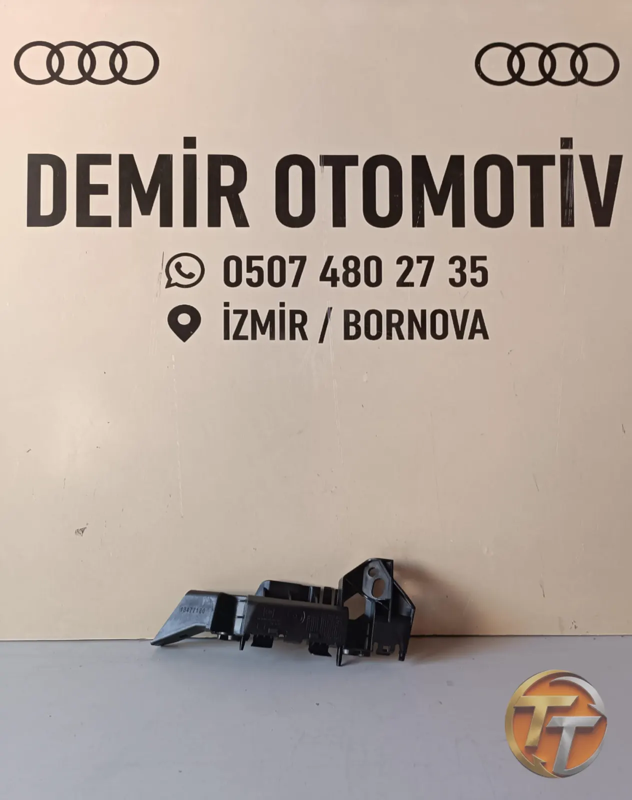 OPEL CROSSLAND X 2017-22 SOL ÖN TAMPON BRAKETİ SIFIR ORJ 13477180
