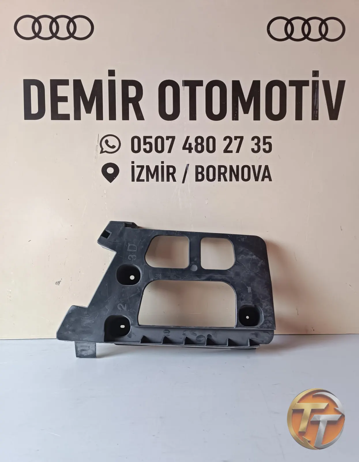PEUGEOT 407 2004-2011 SAĞ ARKA TAMPON İÇ BRAKETİ SIFIR ORJİNAL 9644600680
