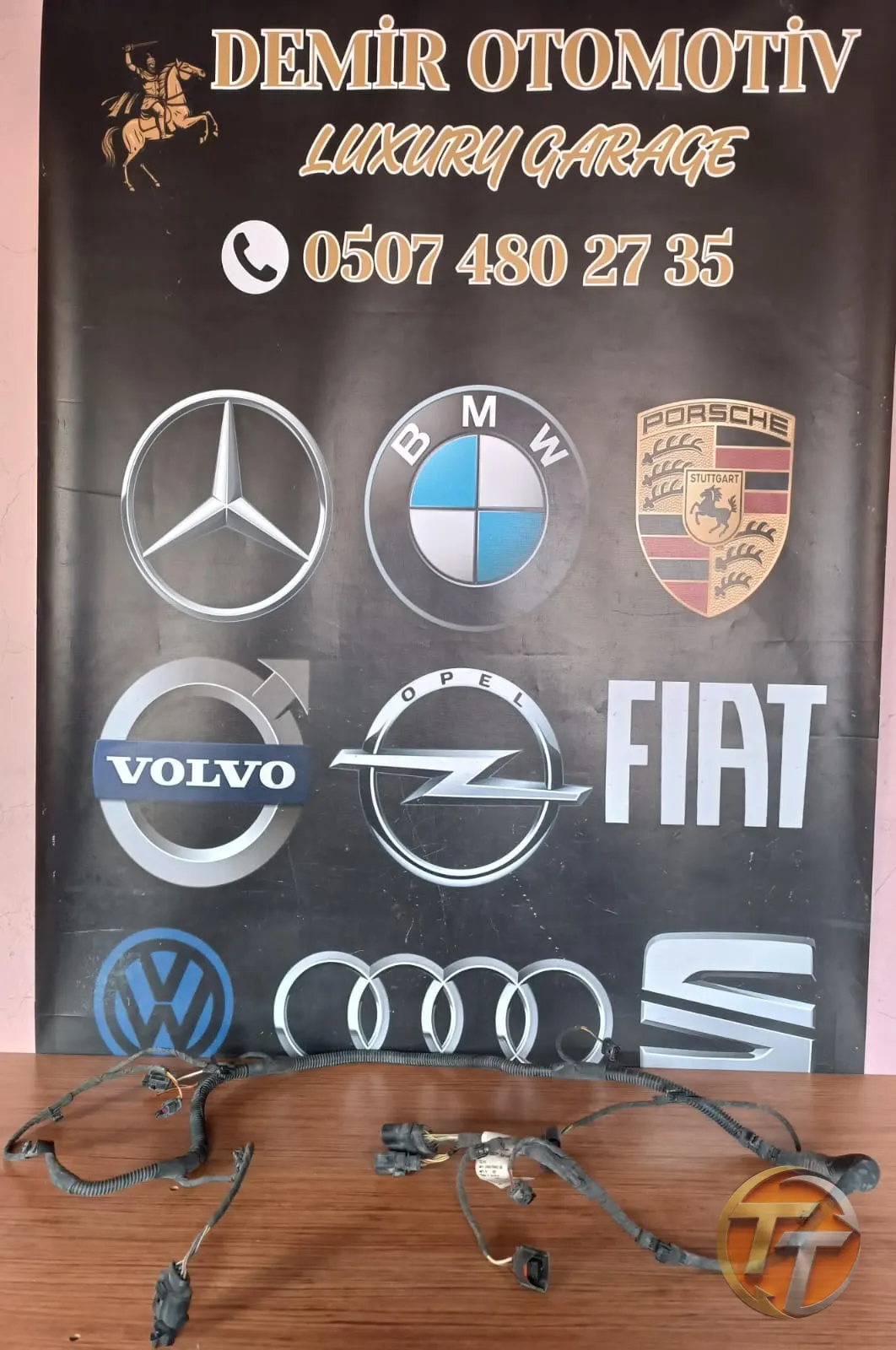 PORSCHE CAYENNE AUDİ A6 VOLKSWAGEN TOUAREG ÖN PARK SENSÖR TESİSATI 7P5971095A