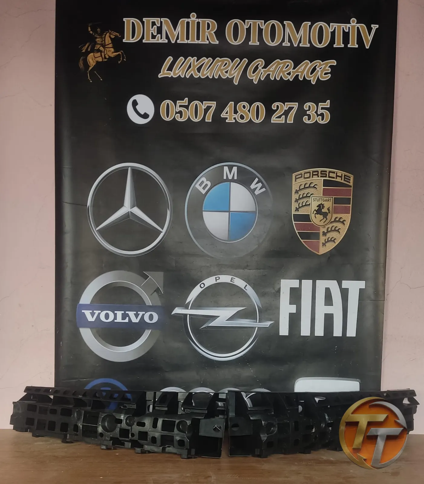 RENAULT CLİO 2 ÖN TAMPON İÇ SAĞ SOL İÇ BRAKET SIFIR ORJİNAL 7701207081