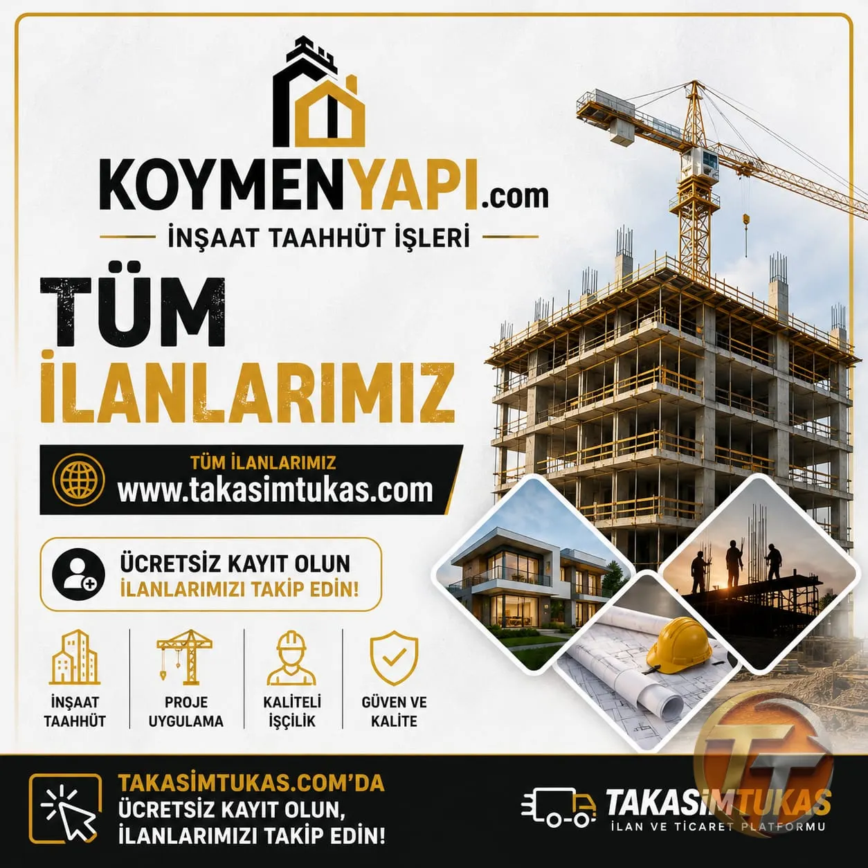 İNŞAAT TAAHÜT İŞBİTİRME