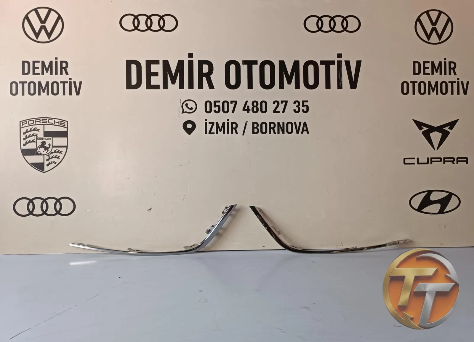 RENAULT MEGANE 4 SAĞ SOL SİS FAR KAPAK NİKELAJI 261A24240R 261A33667R