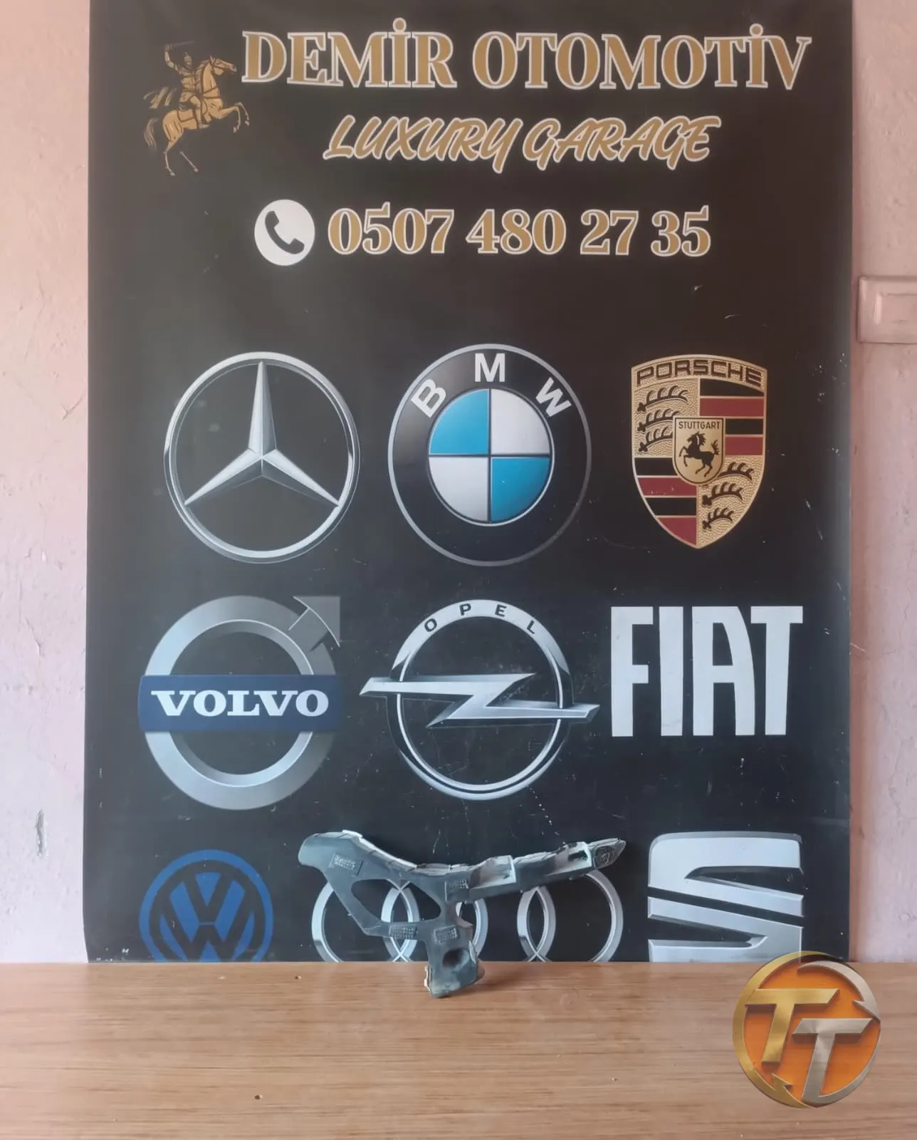 RENAULT MEGANE 4 SOL ÖN TAMPON İÇ BRAKETİ 620378857R