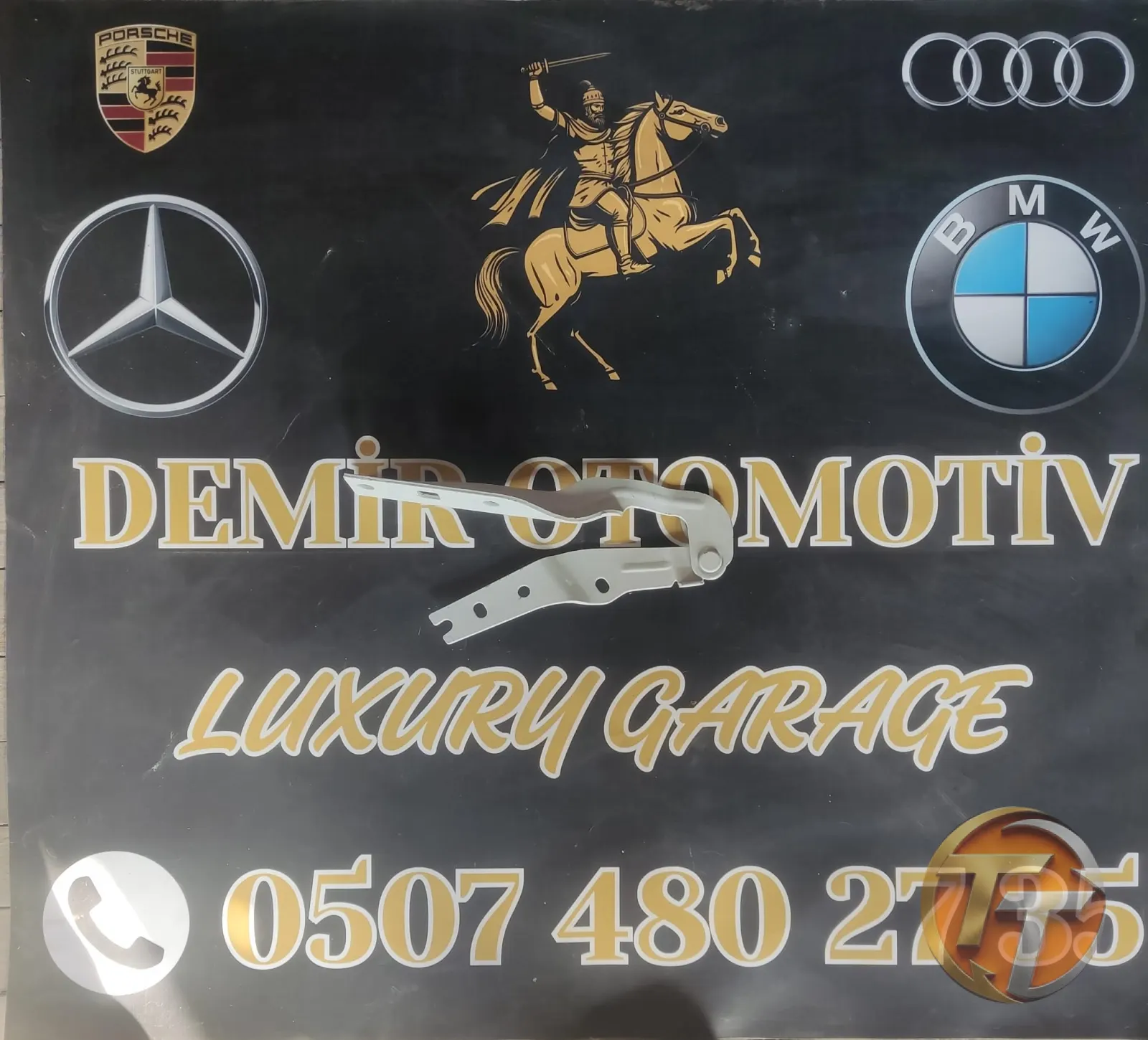 VOLKSWAGEN GOLF 7 SOL KAPUT MENTEŞESİ