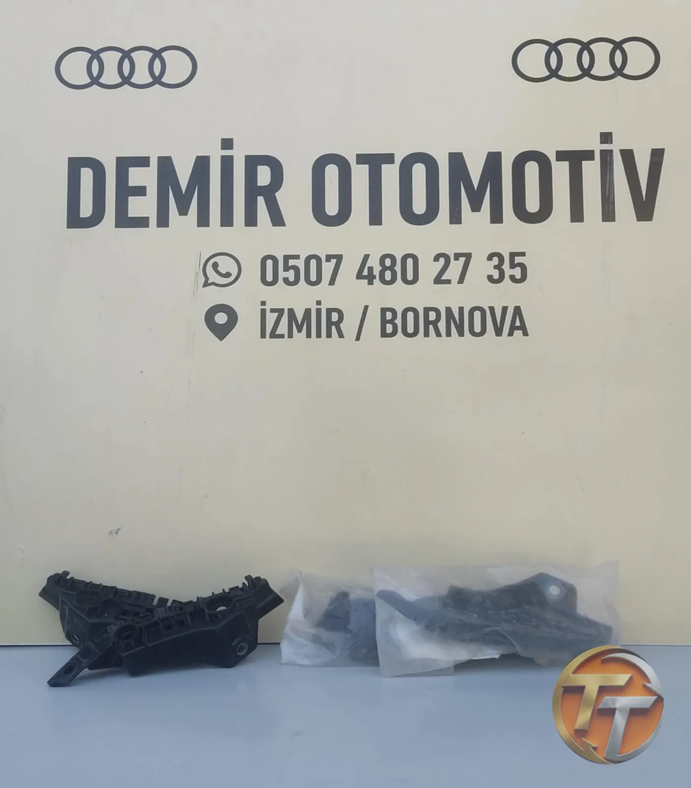 VOLKSWAGEN GOLF 7.5 SAĞ SOL ÖN TAMPON BRAKETİ SIFIR ORJİNAL 5G0807049B 5G0807050B