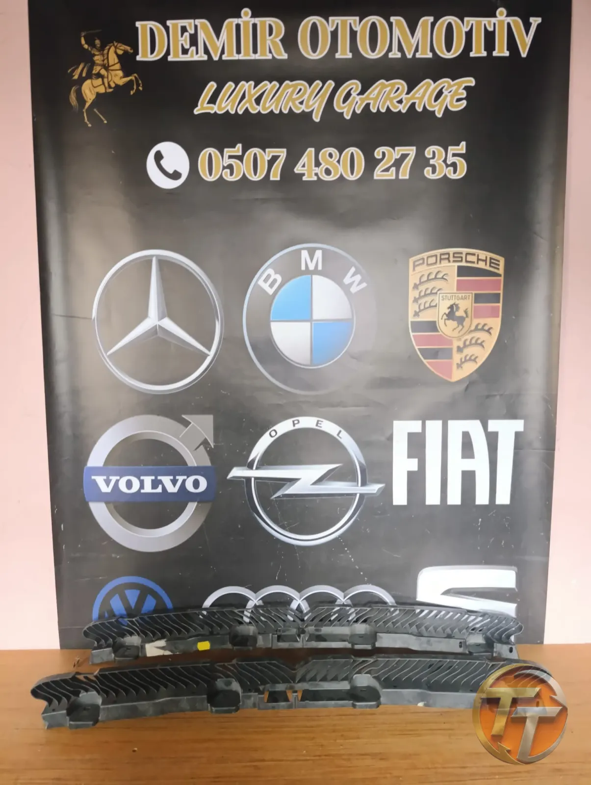 VOLKSWAGEN PASSAT B8 B8.5 ARKA TAMPON ORTA BRAKET 3GD807863 3G5807863