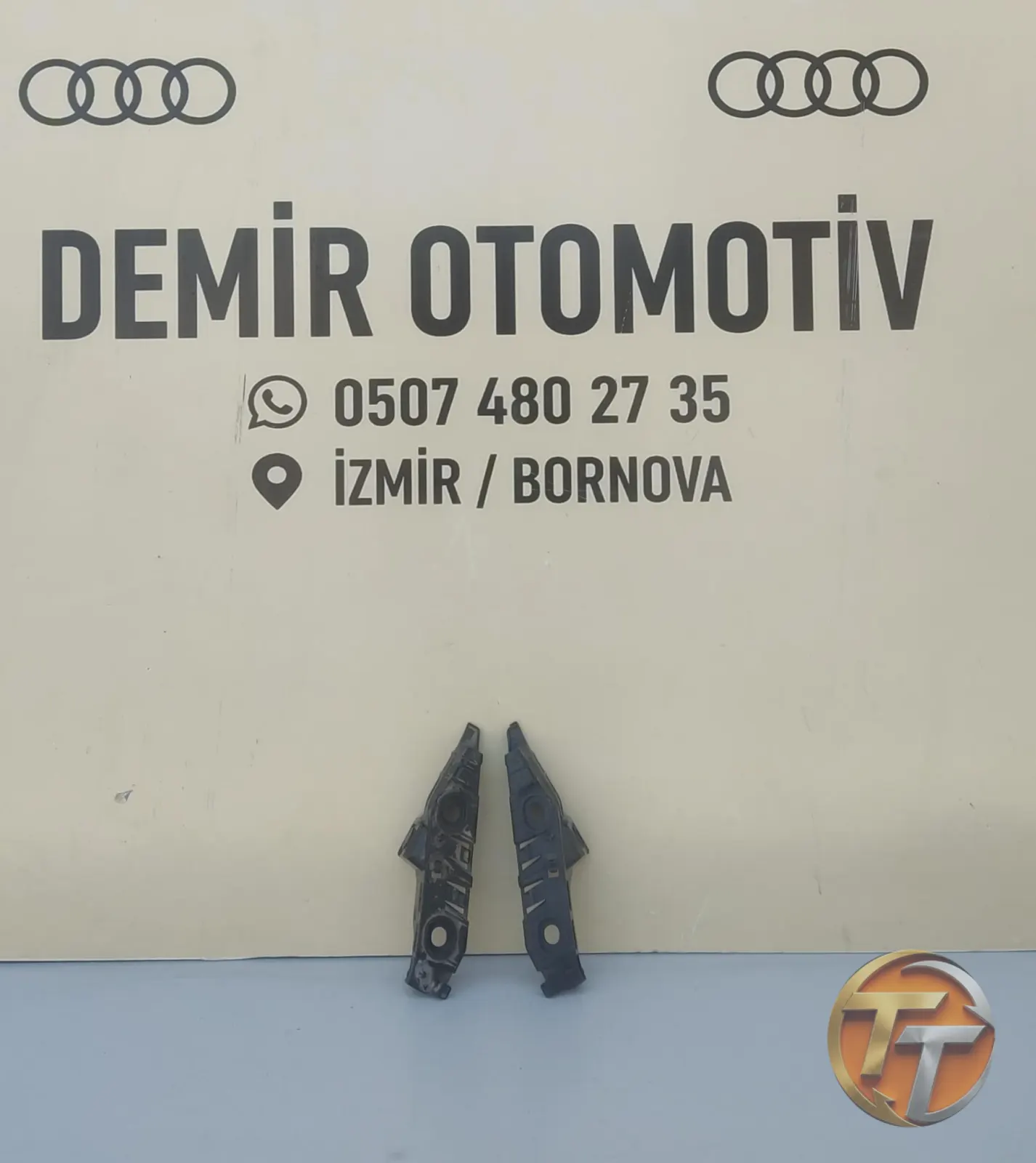 VOLKSWAGEN PASSAT B8 SAĞ SOL ÖN TAMPON BRAKETİ ORJİNAL 3G0807049 3G0807050