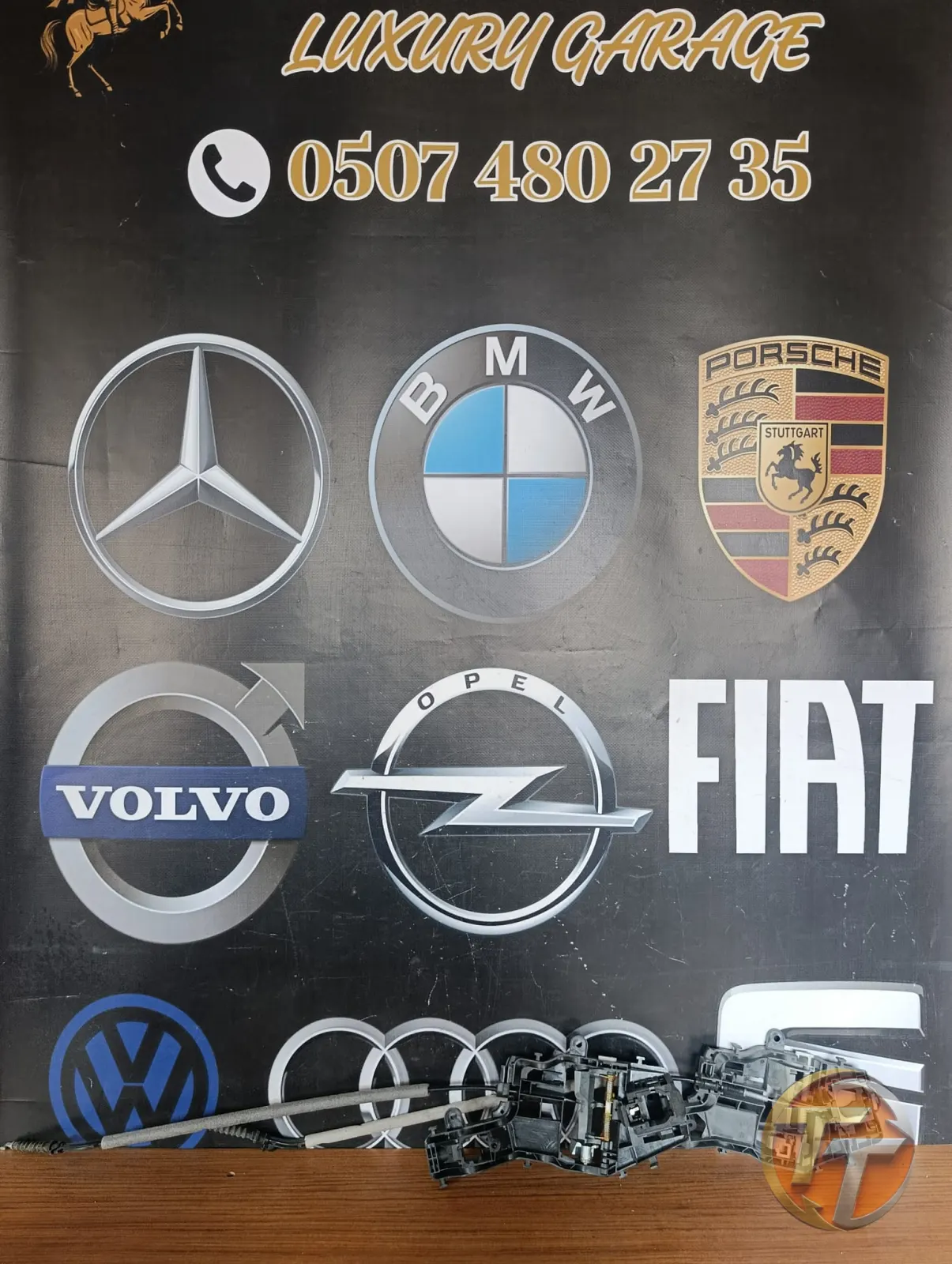 VOLKSWAGEN PASSAT B8 TİGUAN KAPI KOLU İÇ MEKANİZMASI ORJİNAL SIFIR 510837812H