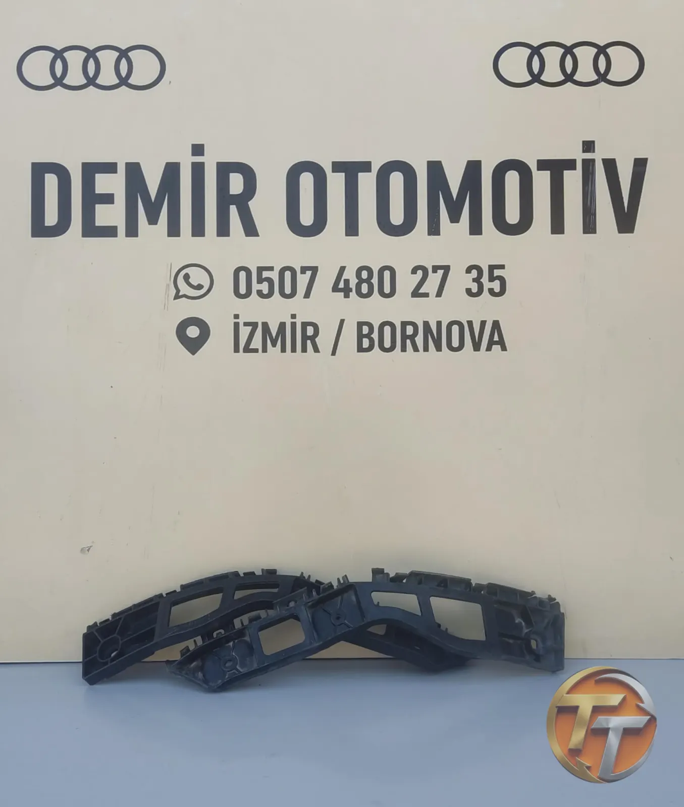 VOLKSWAGEN POLO SAĞ SOL ARKA TAMPON BRAKETİ ORJİNAL 6R6807393A 6R6807394A