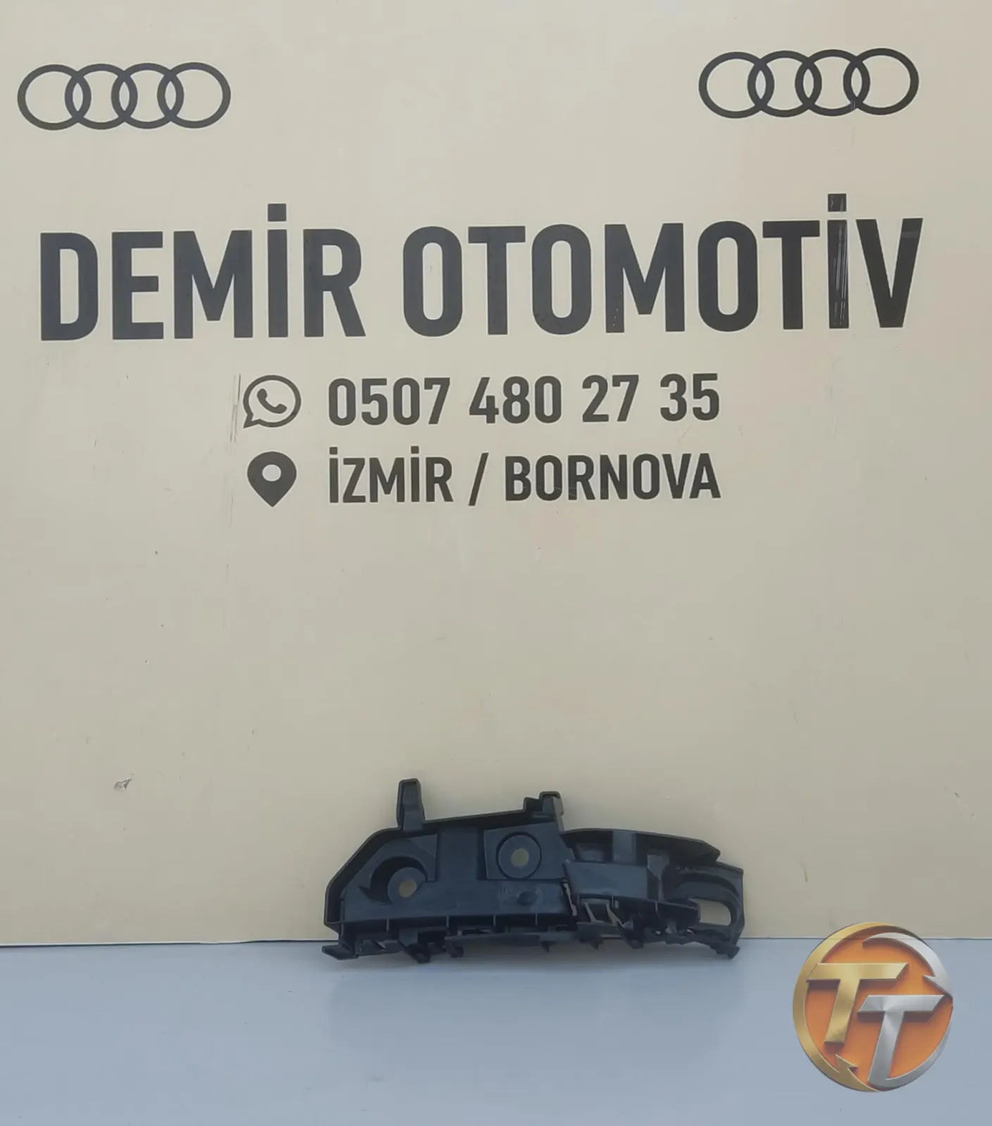 VOLKSWAGEN POLO SOL ARKA TAMPON BRAKETİ SIFIR ORJİNAL 2G6807453B