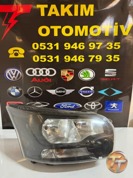 Ford transit CUSTOM sağ far