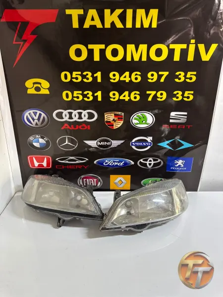 OPEL Astra g sağ far sol far takım far