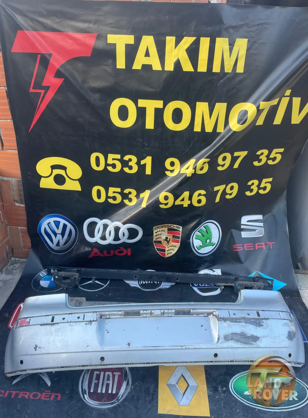 VOLKSWAGEN POLO ARKA TAMPON 2002-2005