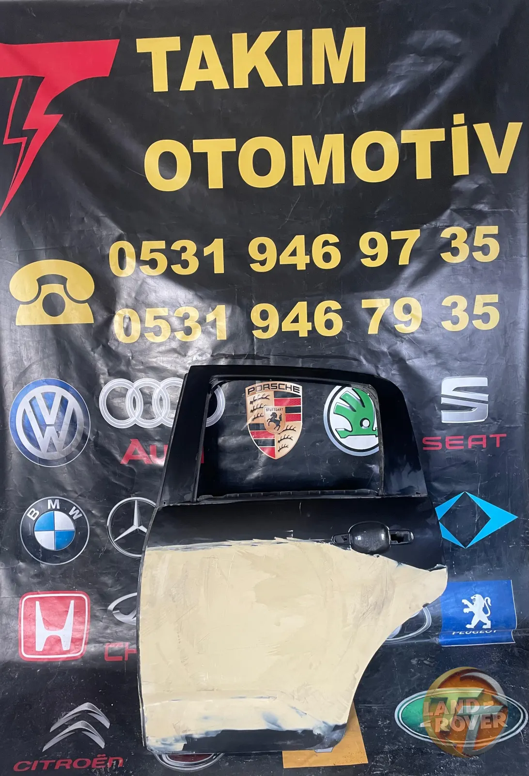 CİTROEN C3 A51 SOL ARKA KAPI