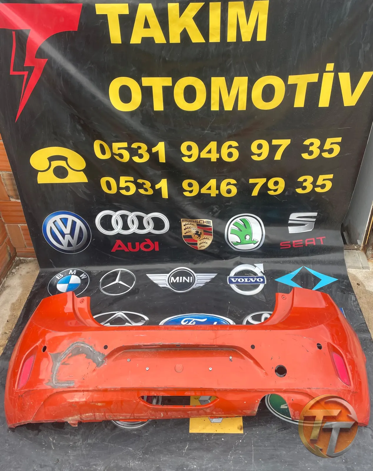 OPEL CORSA F ARKA TAMPON