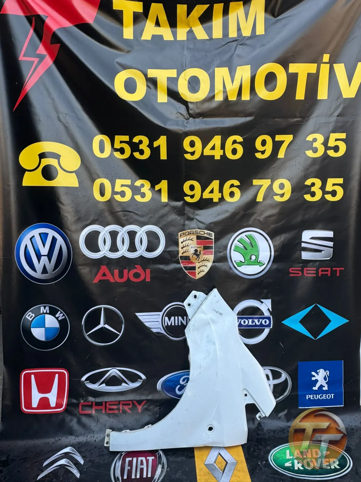 FORD COURİER SOL ÖN ÇAMURLUK