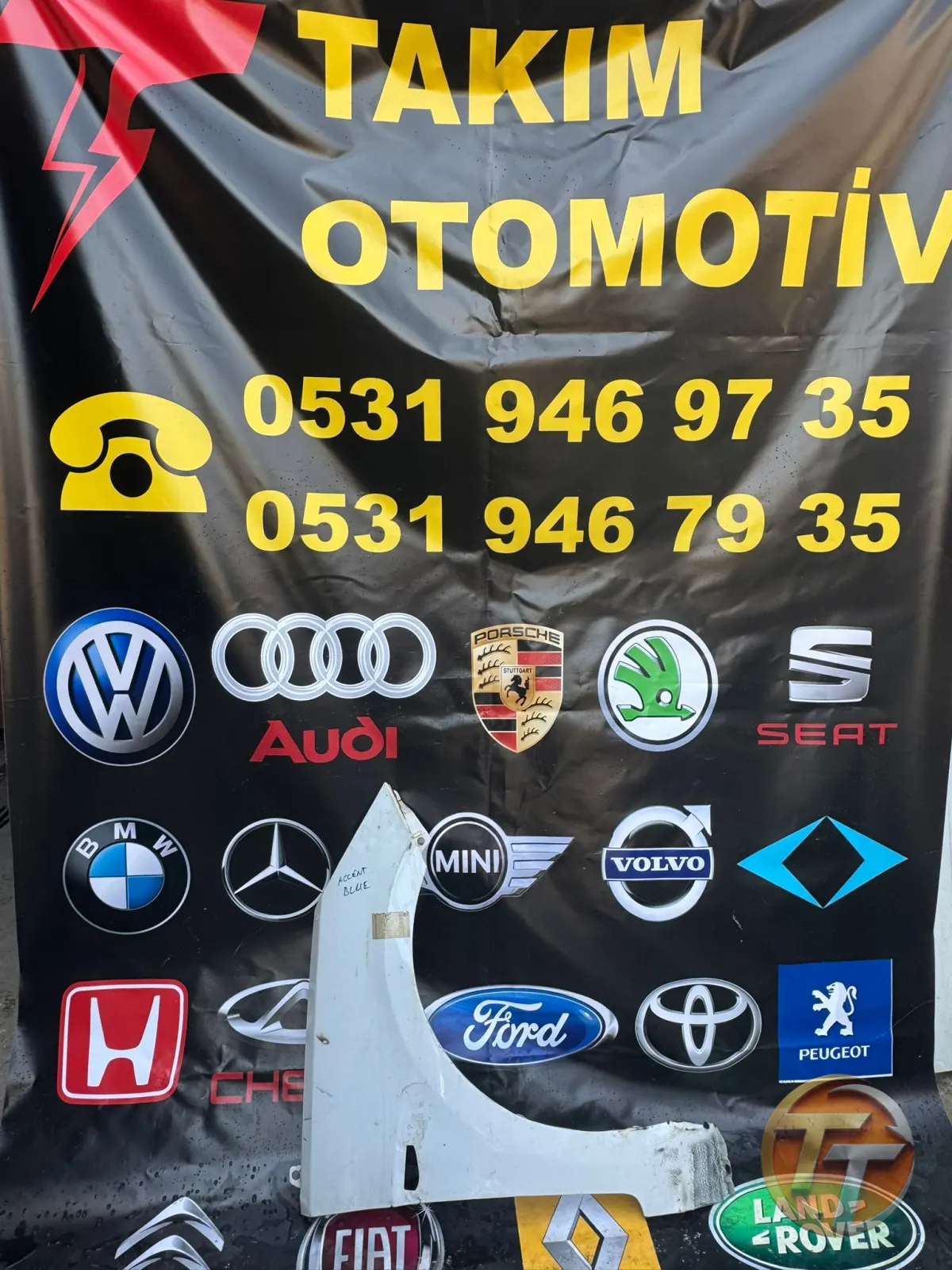 HYUNDAİ ACCENT BLUE SAĞ ÖN ÇAMURLUK