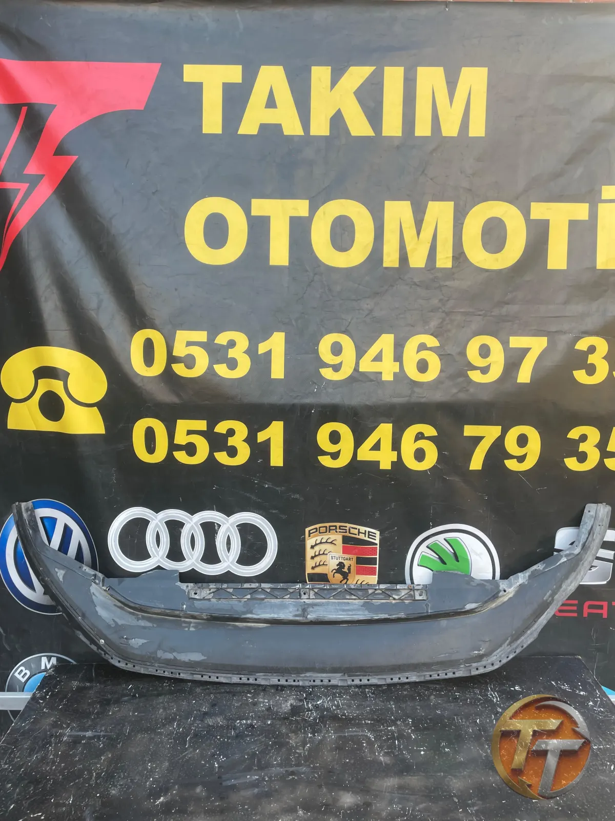 VOLKSWAGEN GOLF 7 ÖN TAMPON ALT SPOİLER KARLIK
