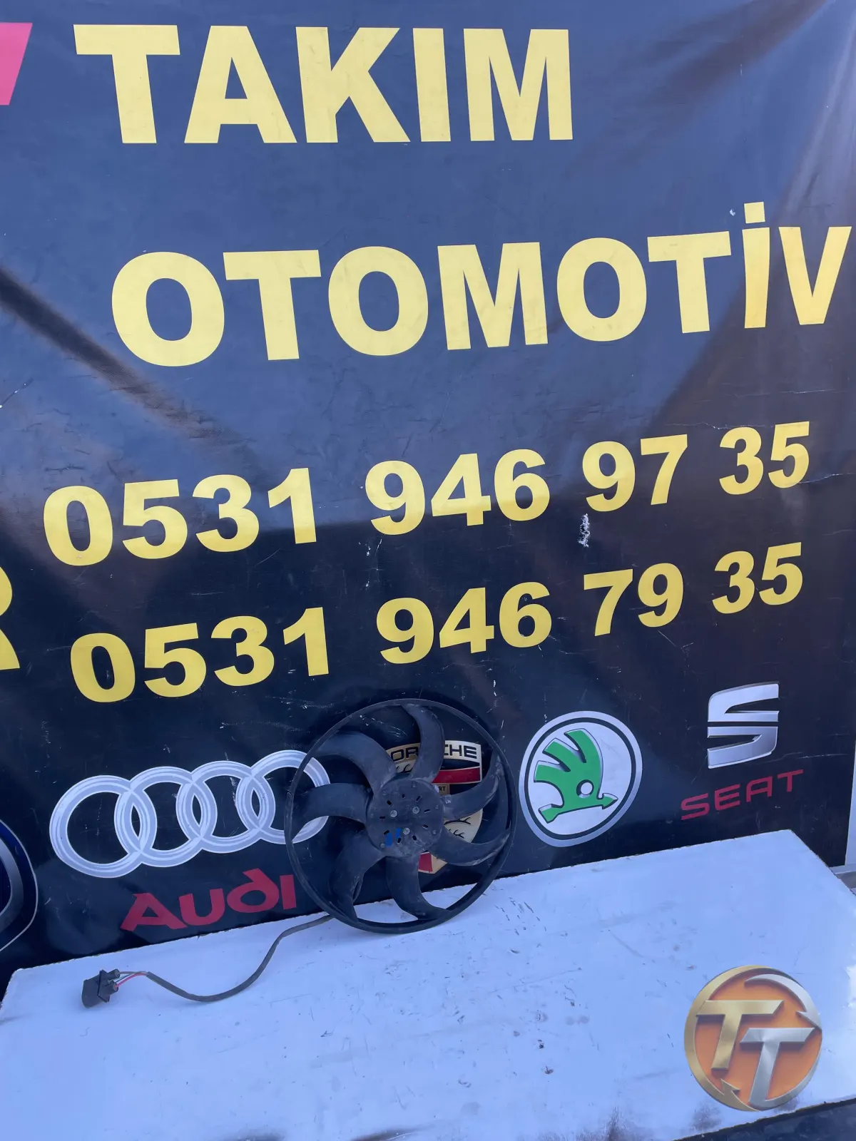 VOLKSWAGEN PASSAT B8 FAN VE MOTORU