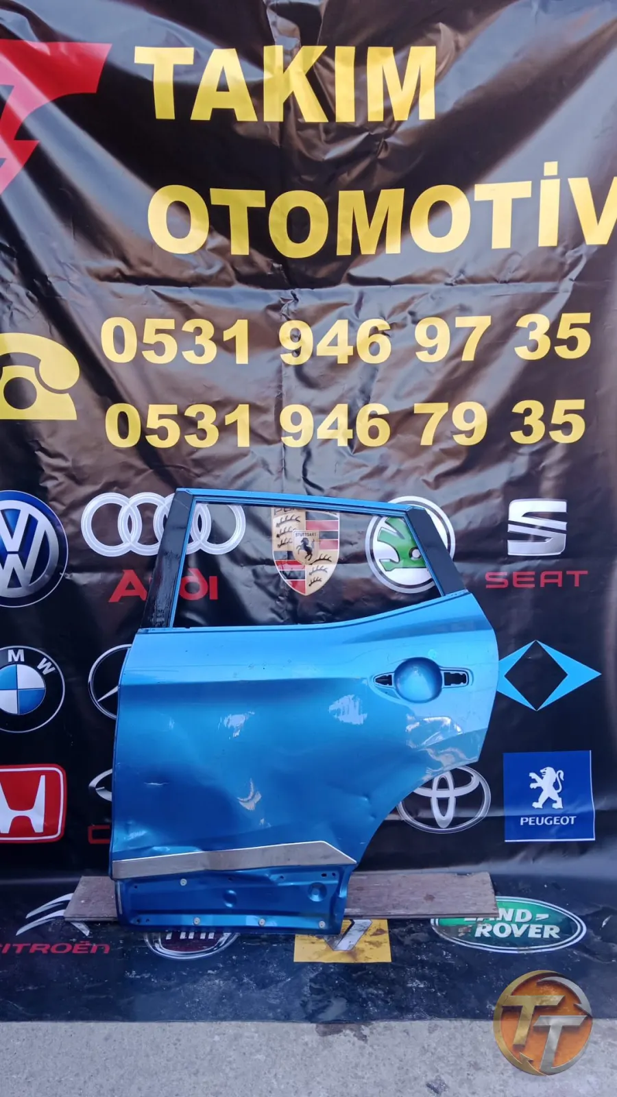 NISSAN QASHQAI SOL ARKA KAPI