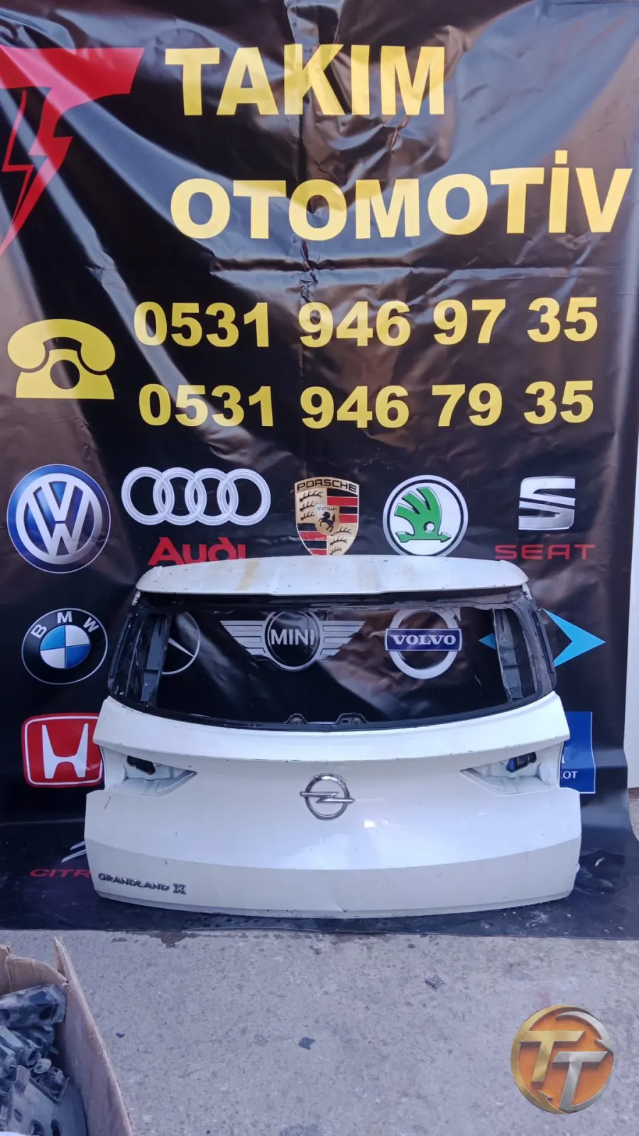 OPEL GRANDLAND X BAGAJ KAPAĞI