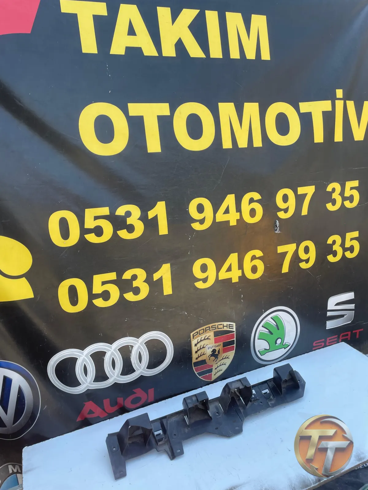 OPEL CORSA F ARKA TAMPON ORTA BRAKET 9829543480