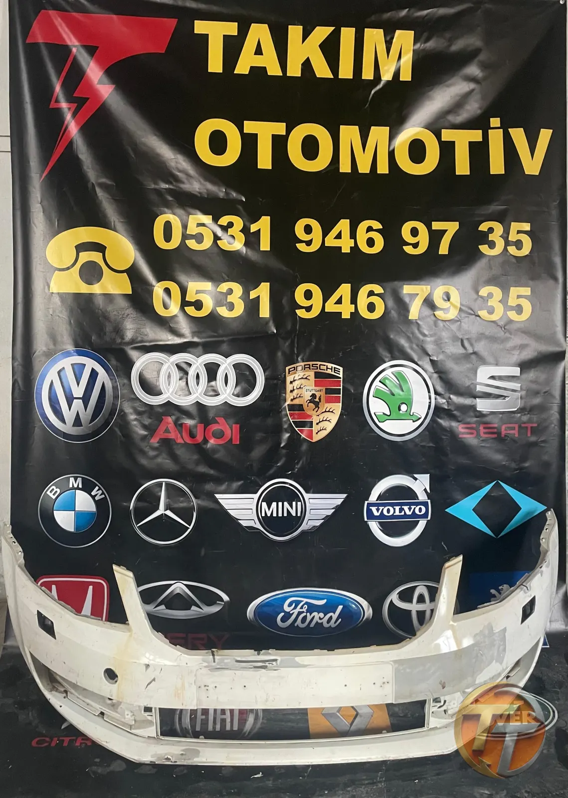 SKODA OCTAVİA ÖN TAMPON 2013-2017